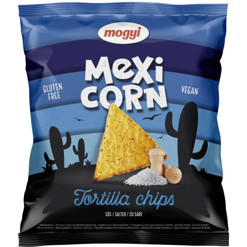 Mogyi Mexicorn Tortilla sós 90g kiárusítás!
